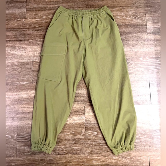 Lululemon lab High-Rise Cuffed Trouser 26" in Bronze Green Size 8 - Picture 6 of 8